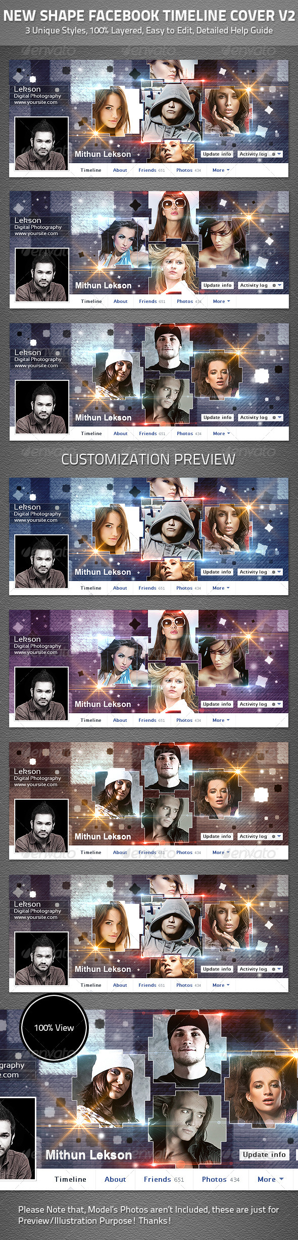 GraphicRiver New Shape Facebook Timeline Cover V2 4693675 GraphicRiver New Shape Facebook Timeline Cover V2 4693675