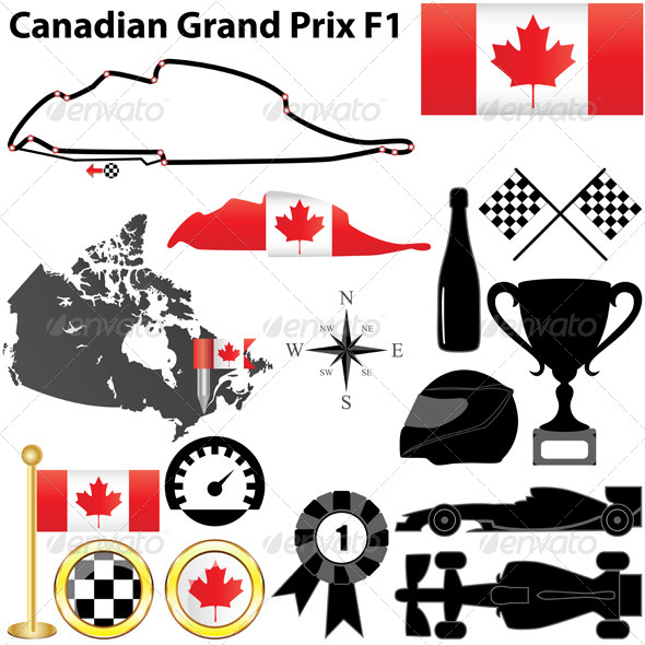 GraphicRiver Canadian Grand Prix F1 4693761 GraphicRiver Canadian Grand Prix F1 4693761