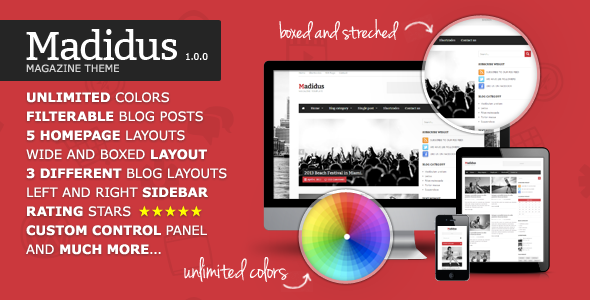 ThemeForest Madidus Blog & Magazine Theme 4690753 ThemeForest Madidus Blog & Magazine Theme 4690753