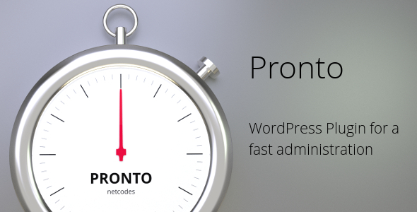 CodeCanyon Pronto Fast WordPress Administration 4697274 CodeCanyon Pronto Fast WordPress Administration 4697274