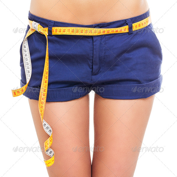 Perfect body measurements - Stock Photo - Images