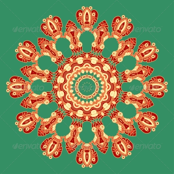 GraphicRiver Vector Round Decorative Design Element 4702565 GraphicRiver Vector Round Decorative Design Element 4702565