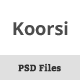 Koorsi – All In One PSD Template - ThemeForest Item for Sale