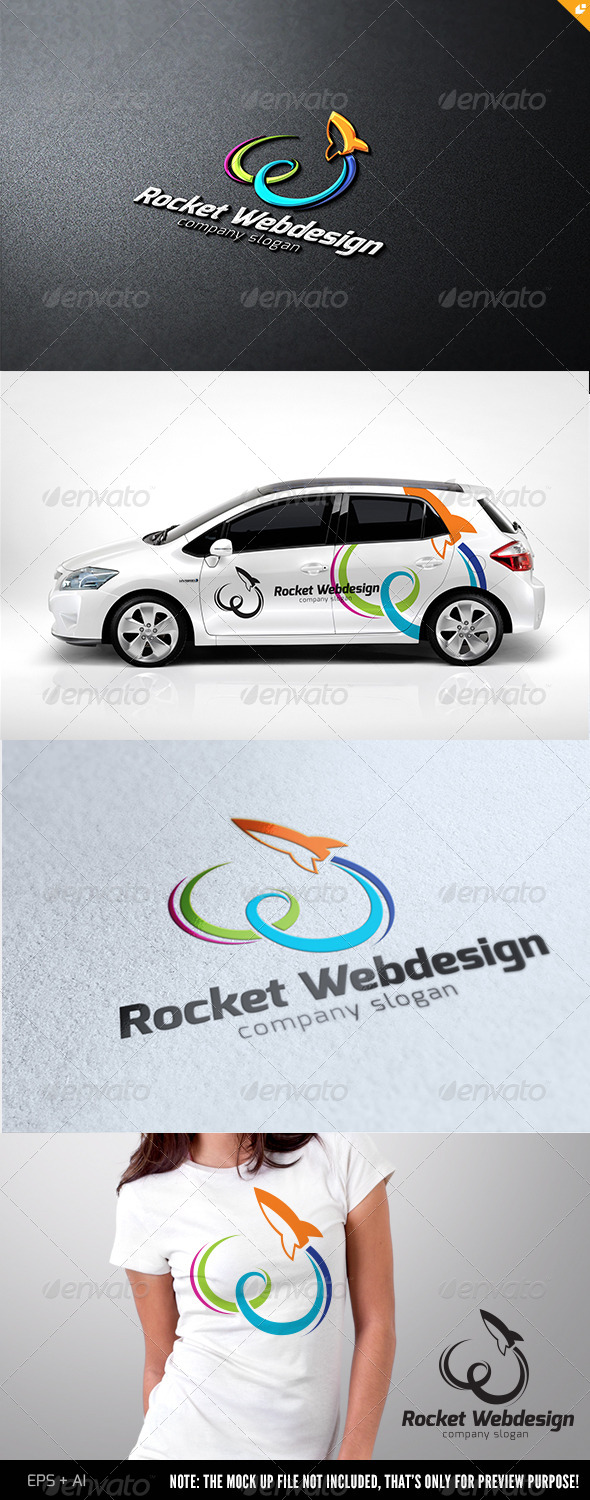 GraphicRiver Rocket Web Design Logo 4707242 GraphicRiver Rocket Web Design Logo 4707242