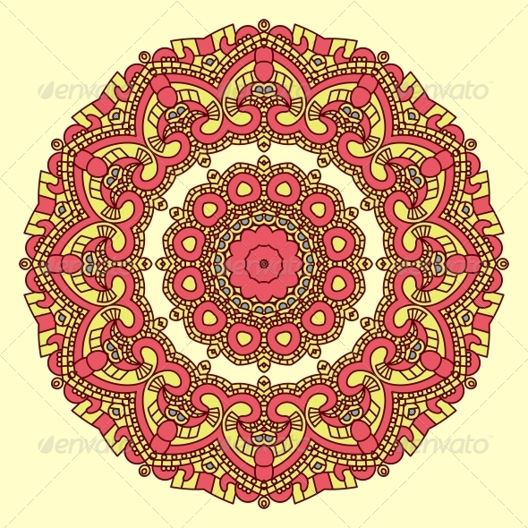GraphicRiver Vector Round Decorative Design Element 4707304 GraphicRiver Vector Round Decorative Design Element 4707304