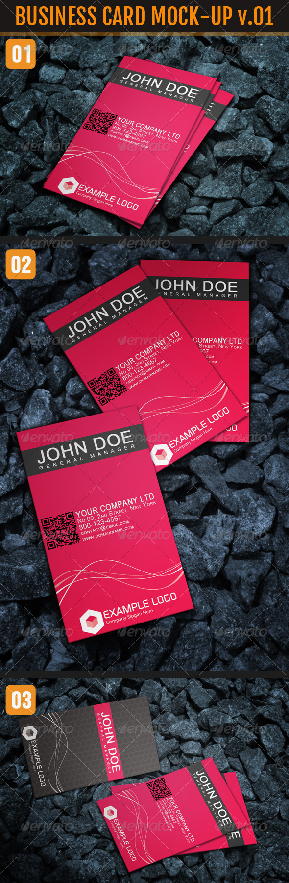 GraphicRiver Business Card Mock-Up Vol.1 4709761 GraphicRiver Business Card Mock-Up Vol.1 4709761