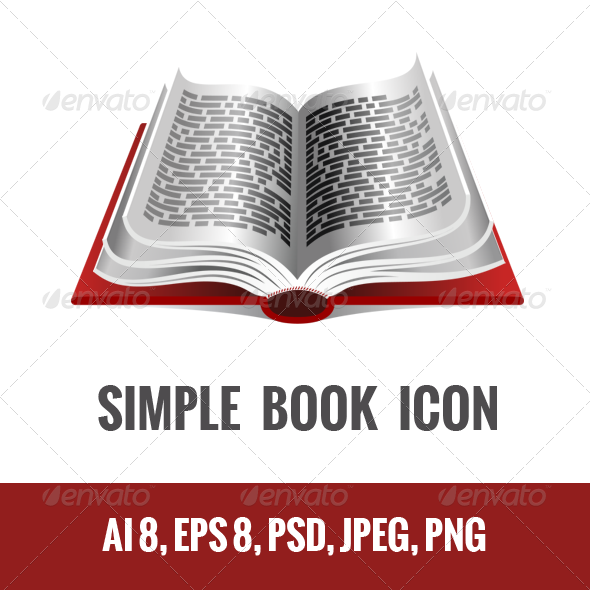 GraphicRiver Book Icon 4709769 GraphicRiver Book Icon 4709769