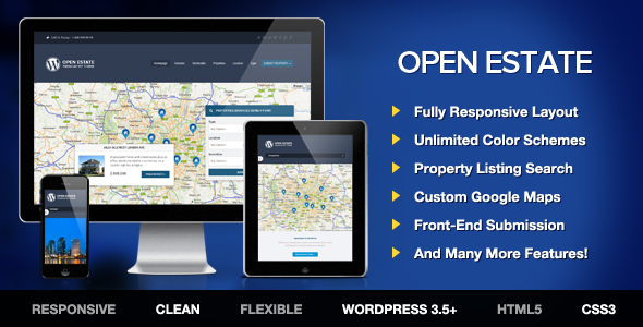 ThemeForest OpenEstate Responsive Real Estate Wordpress Theme 4711764 ThemeForest OpenEstate Responsive Real Estate Wordpress Theme 4711764