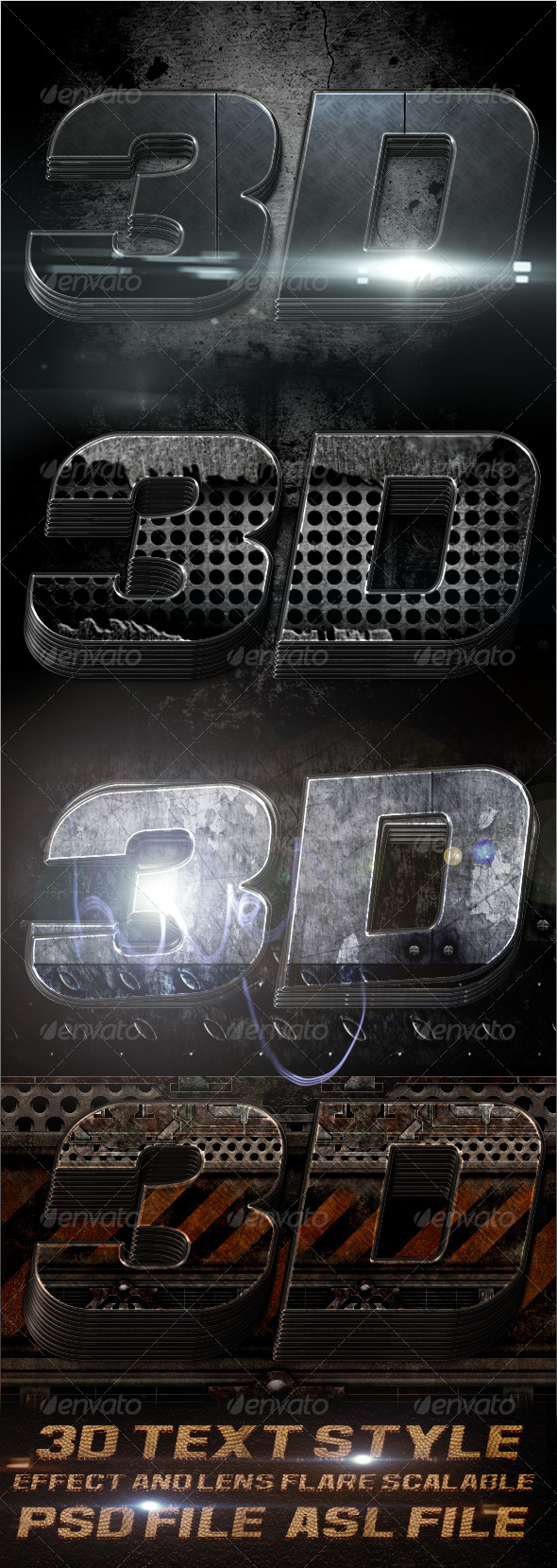 GraphicRiver 3D Text Styles v1 4716418 GraphicRiver 3D Text Styles v1 4716418