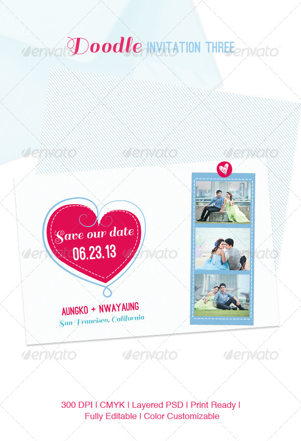 GraphicRiver Doodle Invitation Three 4716988 GraphicRiver Doodle Invitation Three 4716988