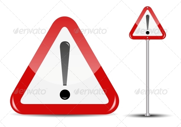 GraphicRiver Vector Blank Traffic Sign Isolated on White 4720367 GraphicRiver Vector Blank Traffic Sign Isolated on White 4720367