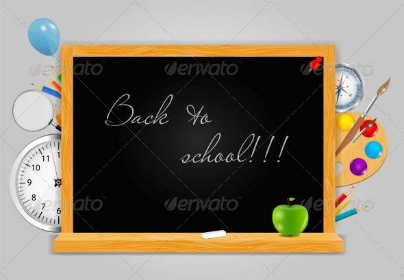 GraphicRiver Back to School Vector Background 4720454 GraphicRiver Back to School Vector Background 4720454