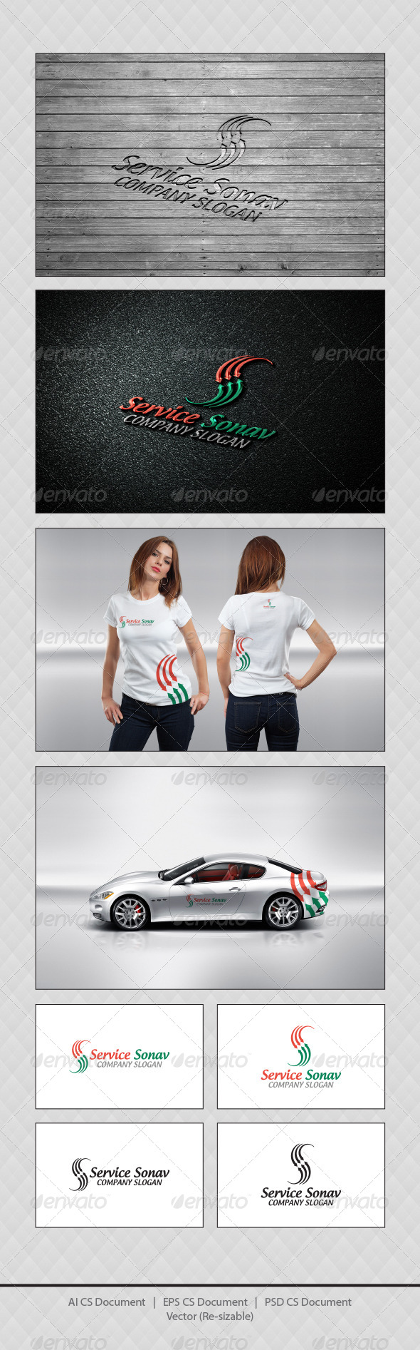GraphicRiver Service Sonav S Logo Templates 4726995 GraphicRiver Service Sonav S Logo Templates 4726995
