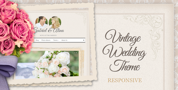 ThemeForest Vintage Wedding Theme 4511456 ThemeForest Vintage Wedding Theme 4511456