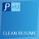 Clean & Professional Resume Clean & Professional Resume - GraphicRiver Item for Sale