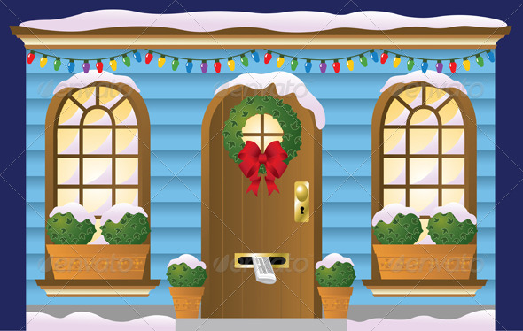 GraphicRiver Holiday Doorway 4728590 GraphicRiver Holiday Doorway 4728590
