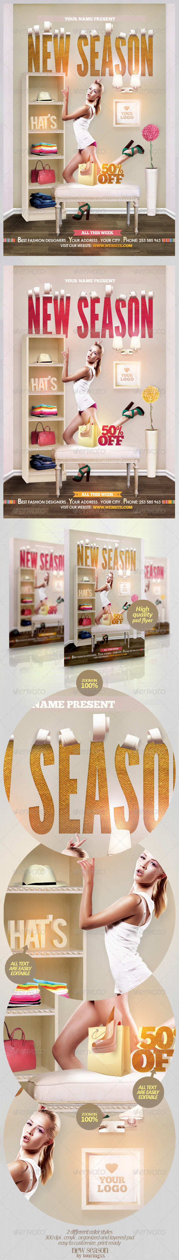 GraphicRiver New Season Flyer Template 4652747 GraphicRiver New Season Flyer Template 4652747