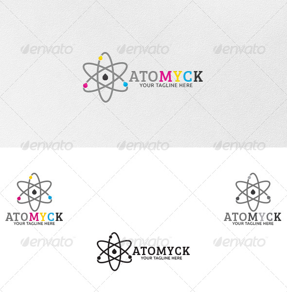 GraphicRiver Atomyck Logo Template 4715865 GraphicRiver Atomyck Logo Template 4715865