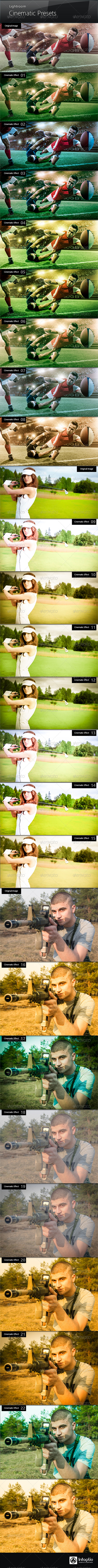 Cinematic Looks Presets for Lightroom - Lightroom Presets Add-ons