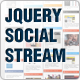 jQuery Social Stream - CodeCanyon Item for Sale