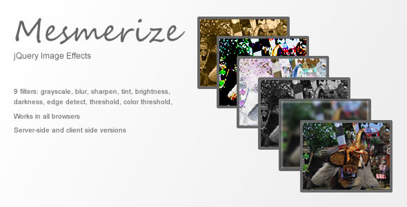 Mesmerize: jQuery Image FX Plugin