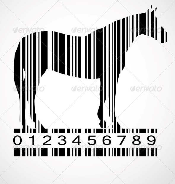 GraphicRiver Barcode Horse Image Vector Illustration 4740394 GraphicRiver Barcode Horse Image Vector Illustration 4740394