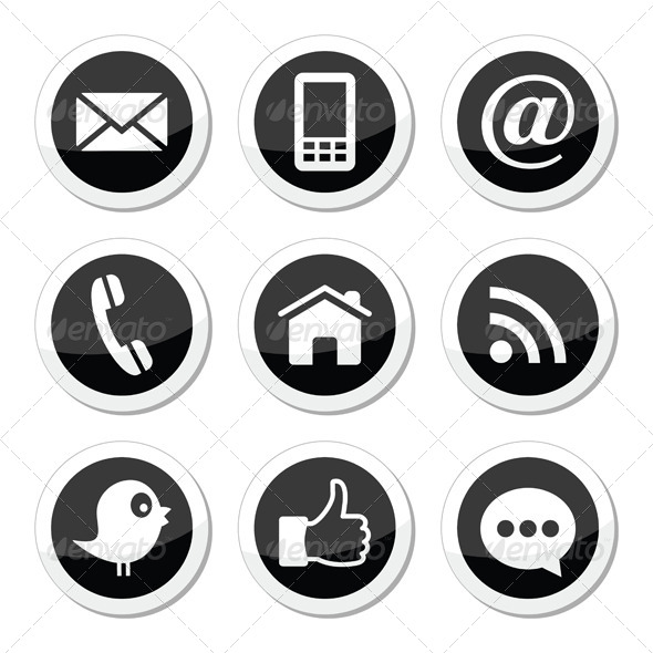 GraphicRiver Social Media Round Icons 4741587 GraphicRiver Social Media Round Icons 4741587