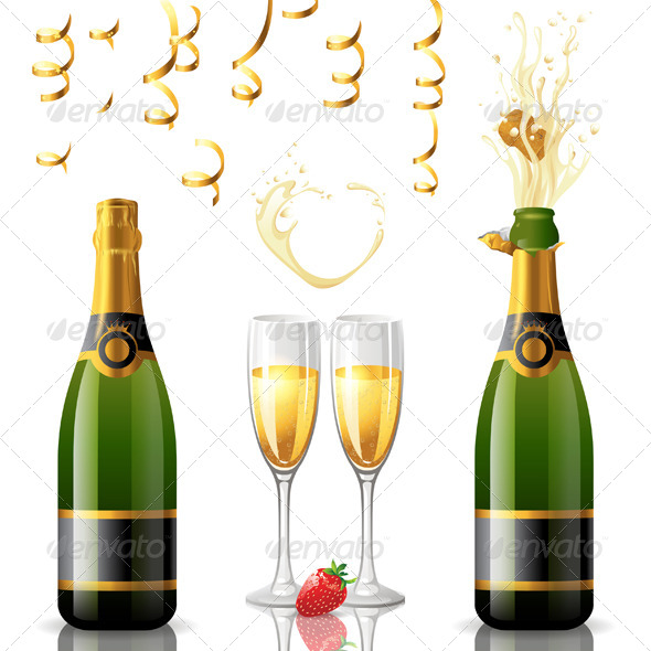 GraphicRiver Champagne 4744790 GraphicRiver Champagne 4744790