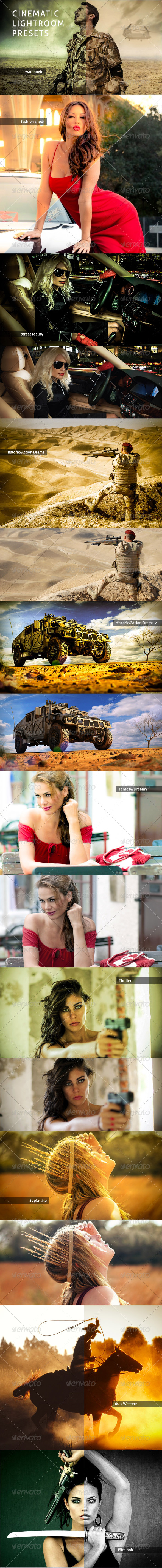 Cinematic Lightroom Presets - Lightroom Presets Add-ons