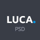 LUCA - PSD Template - ThemeForest Item for Sale