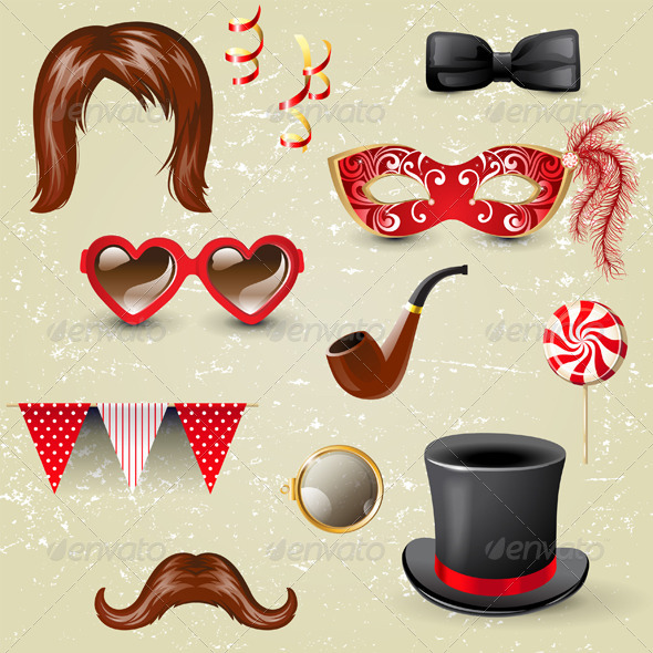 GraphicRiver Fancy Dress Elements 4751323 GraphicRiver Fancy Dress Elements 4751323