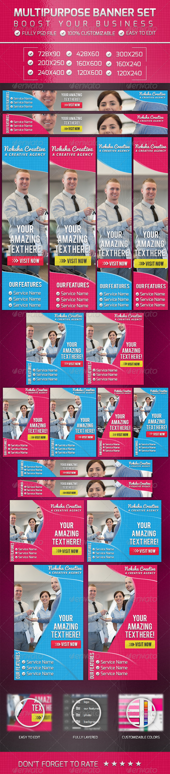 GraphicRiver Multipurpose Banner Set 4751473 GraphicRiver Multipurpose Banner Set 4751473