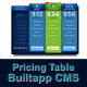 Pricing Table Generator + Paypal for Builtapp CMS - CodeCanyon Item for Sale