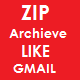 ZIP Archieve Like GMail - CodeCanyon Item for Sale