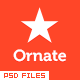 Ornate - Multi Purpose PSD Template Ornate - Multi Purpose PSD Template - ThemeForest Item for Sale