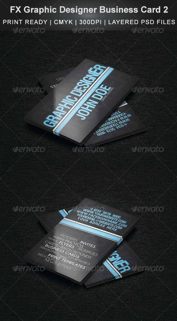 GraphicRiver FX Graphic Designer Business Card 2 4765530 GraphicRiver FX Graphic Designer Business Card 2 4765530