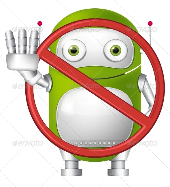 GraphicRiver Green Robot 4766175 GraphicRiver Green Robot 4766175