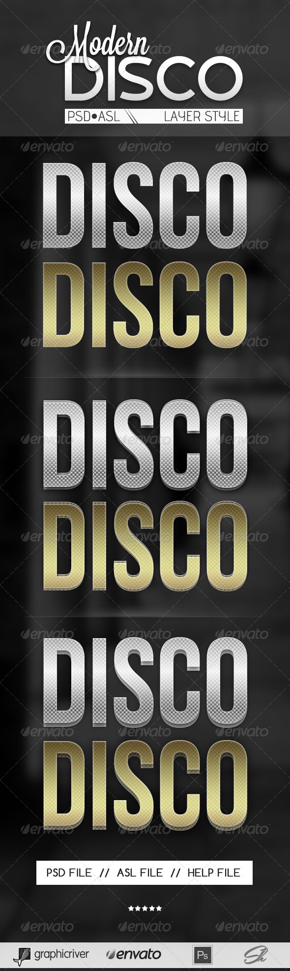 GraphicRiver Disco Text style 4769106 GraphicRiver Disco Text style 4769106