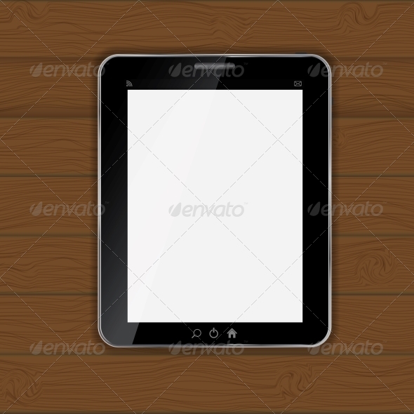 GraphicRiver Tablet Icon Vector Illustration 4786524 GraphicRiver Tablet Icon Vector Illustration 4786524