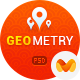 GeoMetry - design for geolocation social networkr - ThemeForest Item for Sale