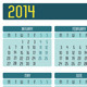 Calendar 2014 Year