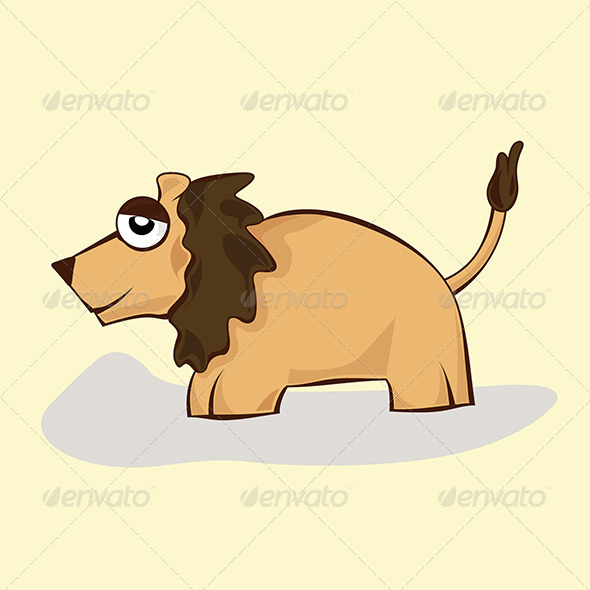 GraphicRiver Comic Lion 4793741 GraphicRiver Comic Lion 4793741