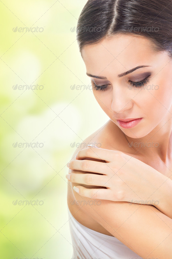Naturally beautiful skin - Stock Photo - Images