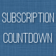 Subscription Countdown - CodeCanyon Item for Sale