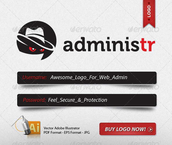 GraphicRiver SECURE ADMIN LOGO 500338 GraphicRiver SECURE ADMIN LOGO 500338