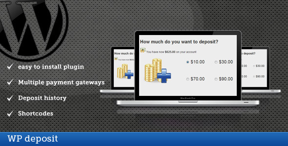 CodeCanyon WPdeposit 500402 CodeCanyon WPdeposit 500402