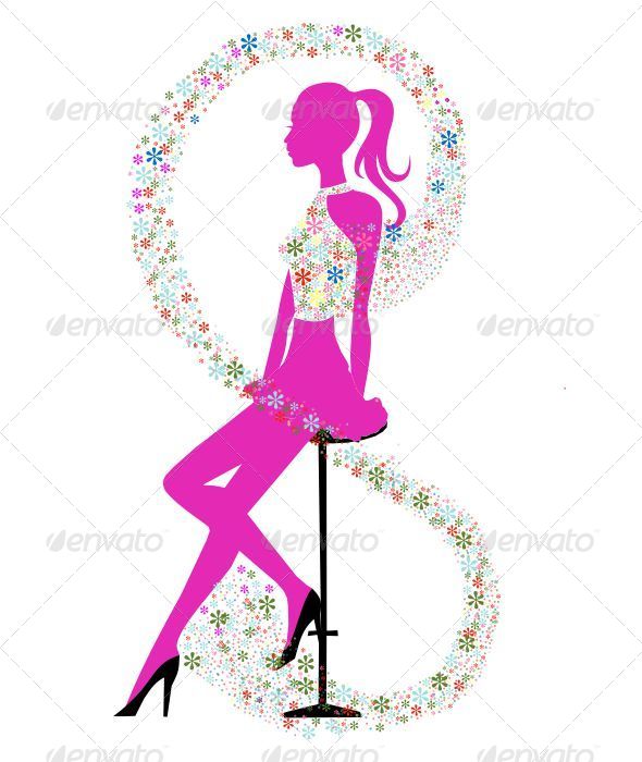 GraphicRiver girl young elegant flower 4794950 GraphicRiver girl young elegant flower 4794950