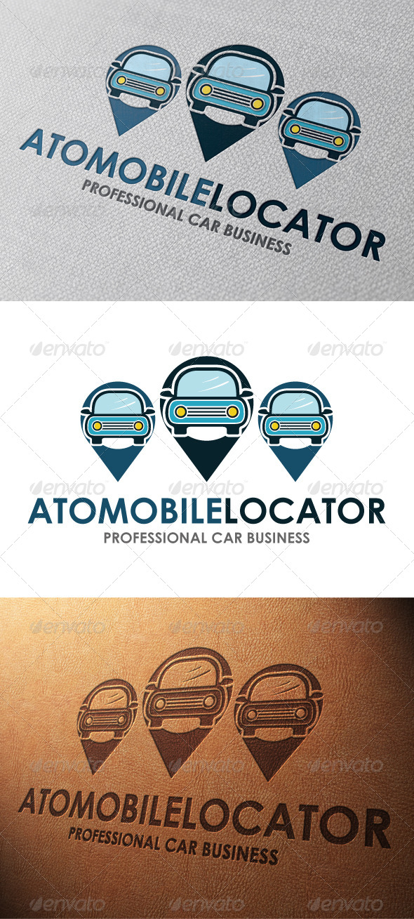 GraphicRiver Car Locator Logo Template 4801411 GraphicRiver Car Locator Logo Template 4801411