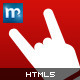 Rocking Parallax iPhone App Showcase HTML5 - ThemeForest Item for Sale