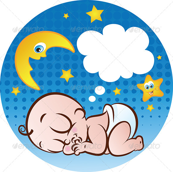 GraphicRiver Sleeping Baby Boy 4818274 GraphicRiver Sleeping Baby Boy 4818274